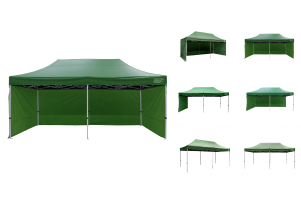 NAMIOT CIĘŻKI 3X6 ZIELONY (ML)